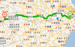 绍兴到重庆地图（绍兴到重庆火车经过哪些站）
