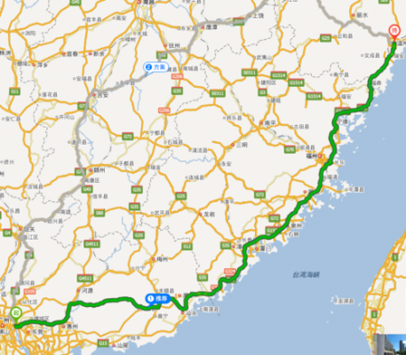 温州到广州直线距离（温州到广州直线距离有多远）-图2