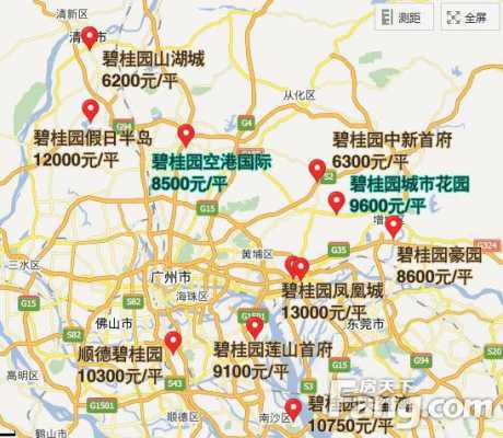 广州碧桂园区域划分（广州碧桂园）-图1