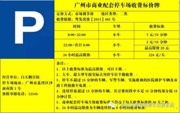 广州楼房停车费（广州停车费收费标准）-图2