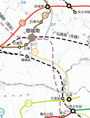地铁增城广州南站（广州南站 增城线）-图3