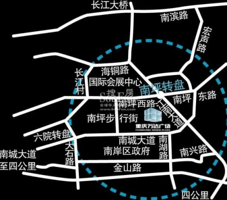 重庆万达地图（重庆万达广场在哪个位置）-图3