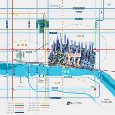 广州金融港（广州金融城在建项目）-图2