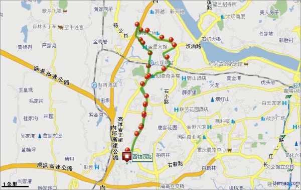 重庆241路站点（重庆公交241线路图）-图2