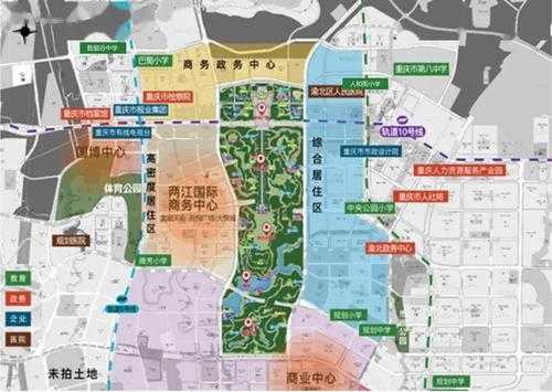 重庆中央公园布局（重庆中央公园布局图）-图2
