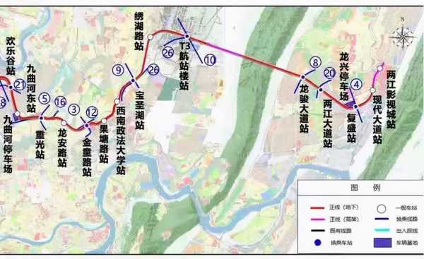 重庆龙兴有轨道吗（重庆龙兴轨道15号线）-图1