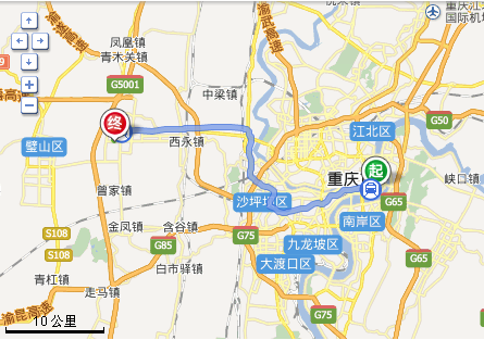 重庆四公里到大学城（重庆四公里到大学城轻轨路线）-图3