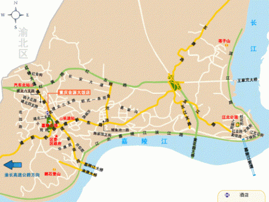 重庆江北区域（重庆江北区域定位）-图2