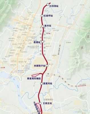重庆三号线北延伸段（重庆三号线北延伸段直通）-图3