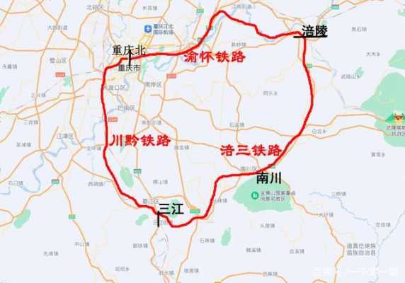 重庆环线路图（重庆南川178环线自驾路线图）