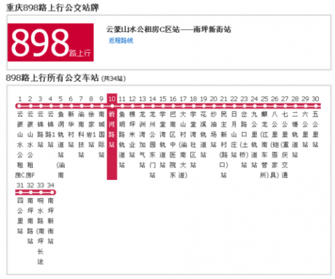 重庆公交603路线（公交603路线时刻表）-图2
