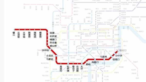 重庆地铁1号线站点（重庆地铁1号线站点恢复了没）-图2