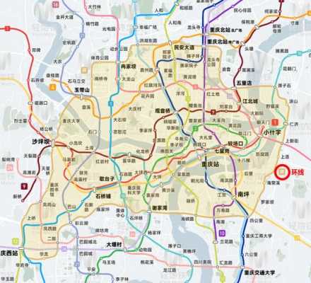 重庆大学城轻轨线路图（重庆大学城轻轨线路规划图高清晰）-图2