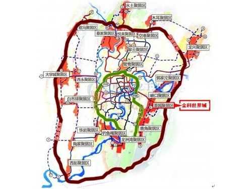 重庆二环大型聚居区（重庆二环路在哪里）-图2