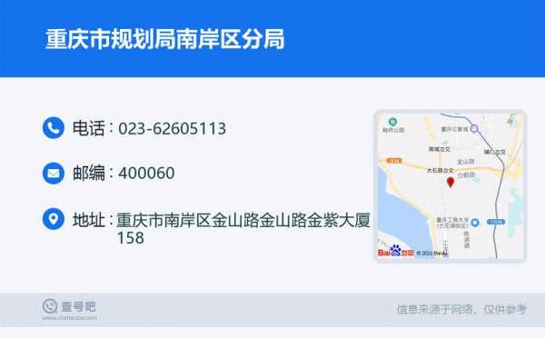 重庆南岸规划局（南岸区规自局）-图1