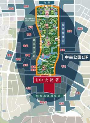 重庆中央广场地址（重庆中央公园最新规划图）