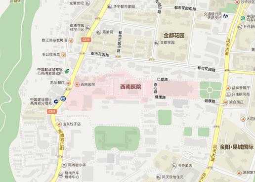 重庆西南医院内部图片（重庆西南医院内部地图）