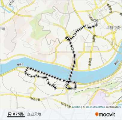 重庆875路（重庆875路公交车路线图）