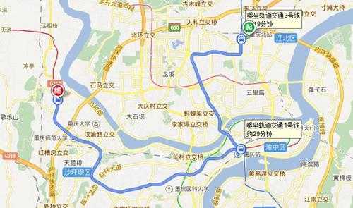 石桥铺到重庆北站轻轨（石桥铺到重庆北站轻轨时刻表）-图1
