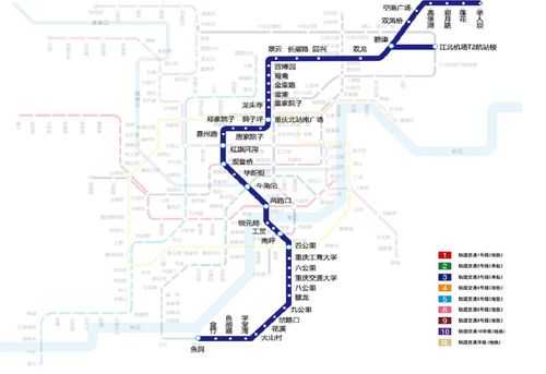 重庆北站3号线（重庆北站3号线路线）-图3