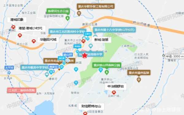重庆茶园房产地图（重庆茶园楼盘信息）