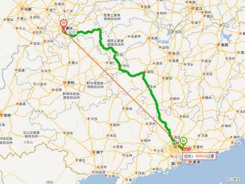 东莞到重庆高速费（东莞到重庆驾车经过哪些城市）-图2