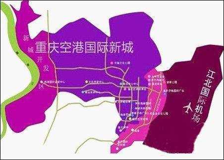 重庆空港在哪里（重庆空港控制性详细规划图）