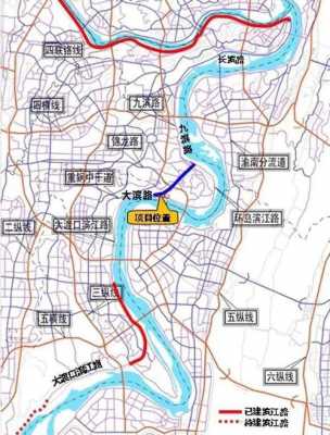 重庆大滨路（重庆大滨路和九滨路线路图）