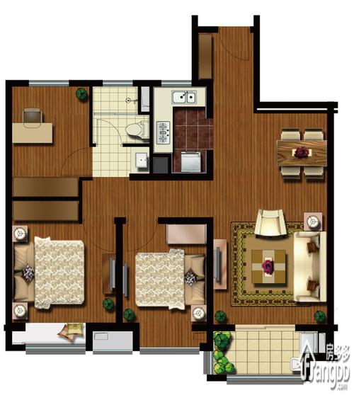公寓90平米户型图（公寓90平米设计）